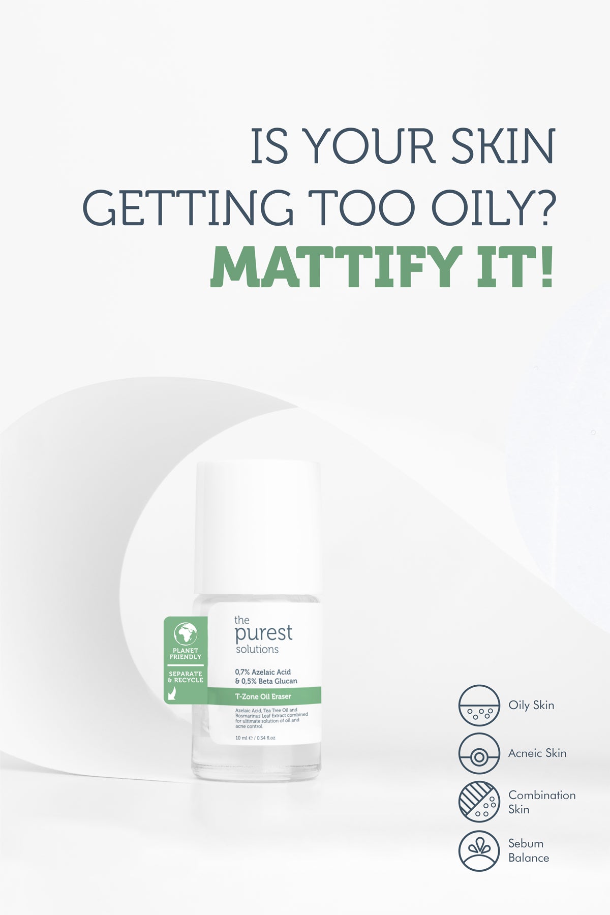 T-Zone, Mattifying Acne Mask With Tea Tree Oil 10 Ml