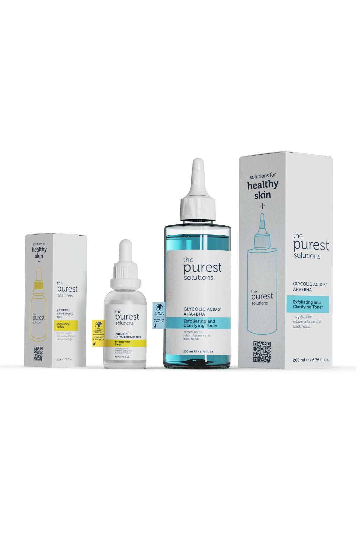 Brightening & Pore Tightening Skincare Set