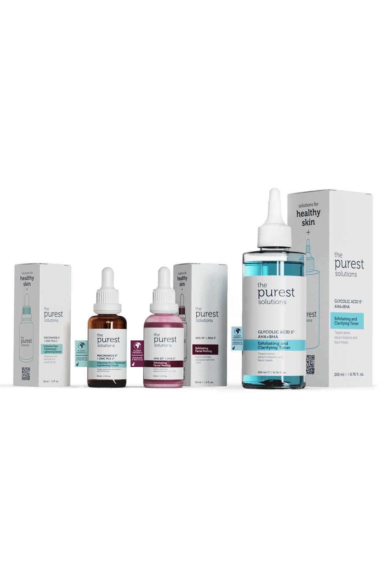Acne Prevention & Pore Tightening Skincare Set