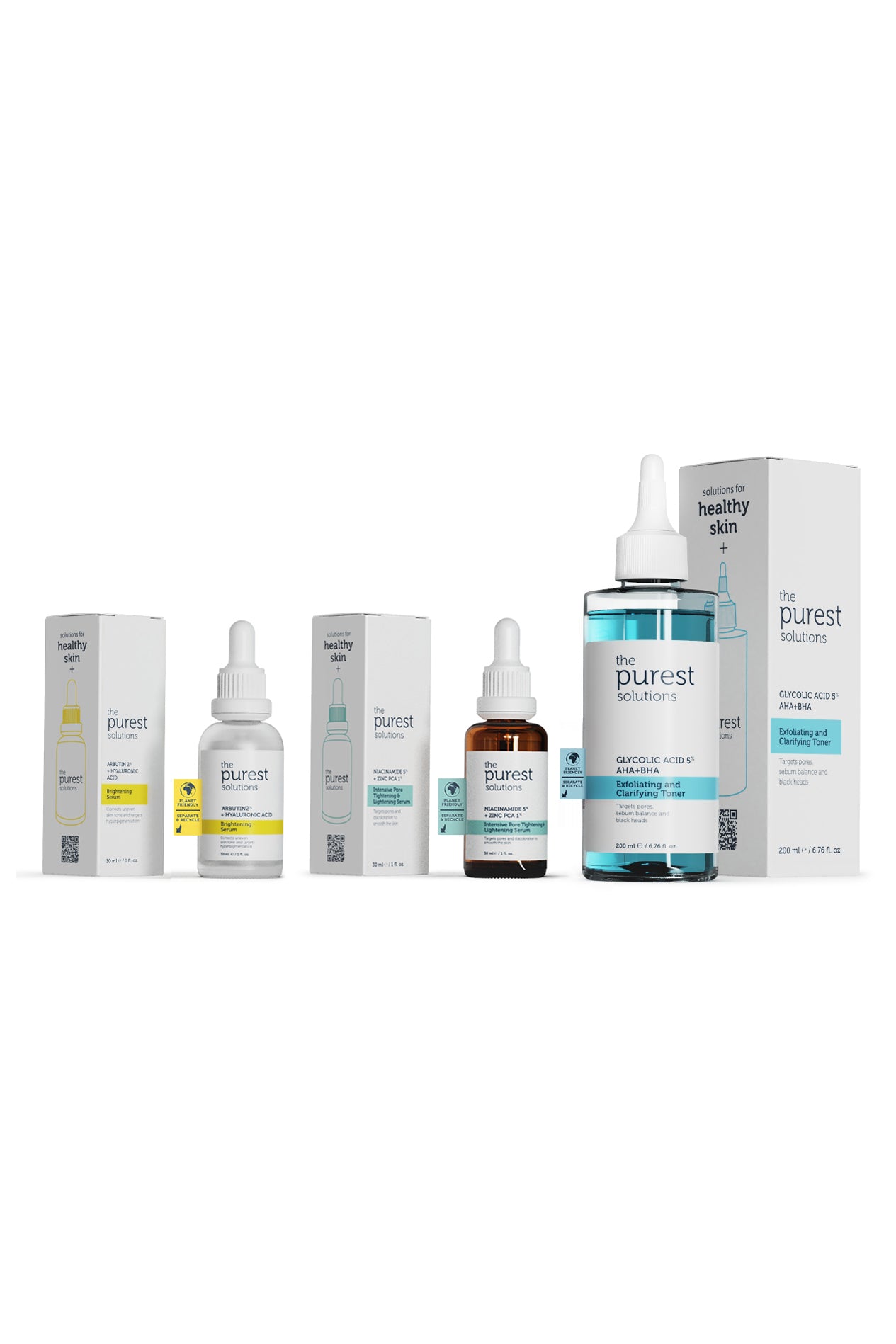 Acne Prevention & Brightening Skincare Set