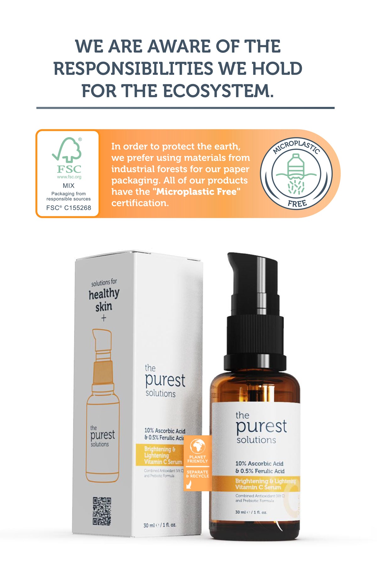 Brightening & Lightening Vitamin C Serum - 30ml
