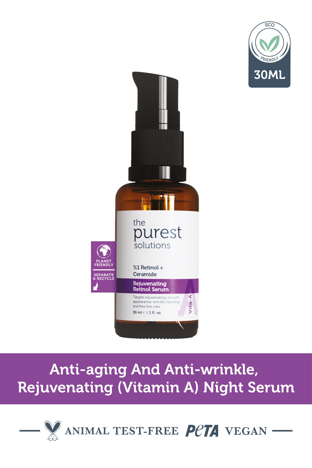 Vitamin A Rejuvenating Retinol Night Serum - 30 ml