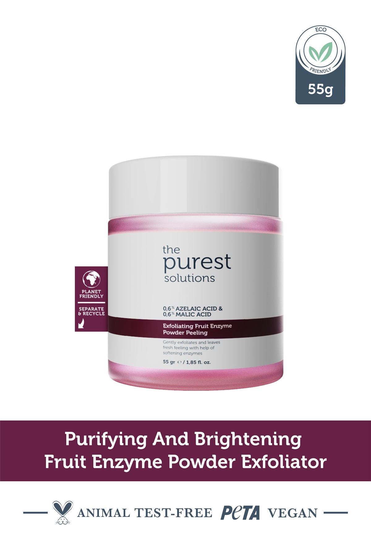 Exfoliating Fruit Enzyme Powder Peeling - 55g