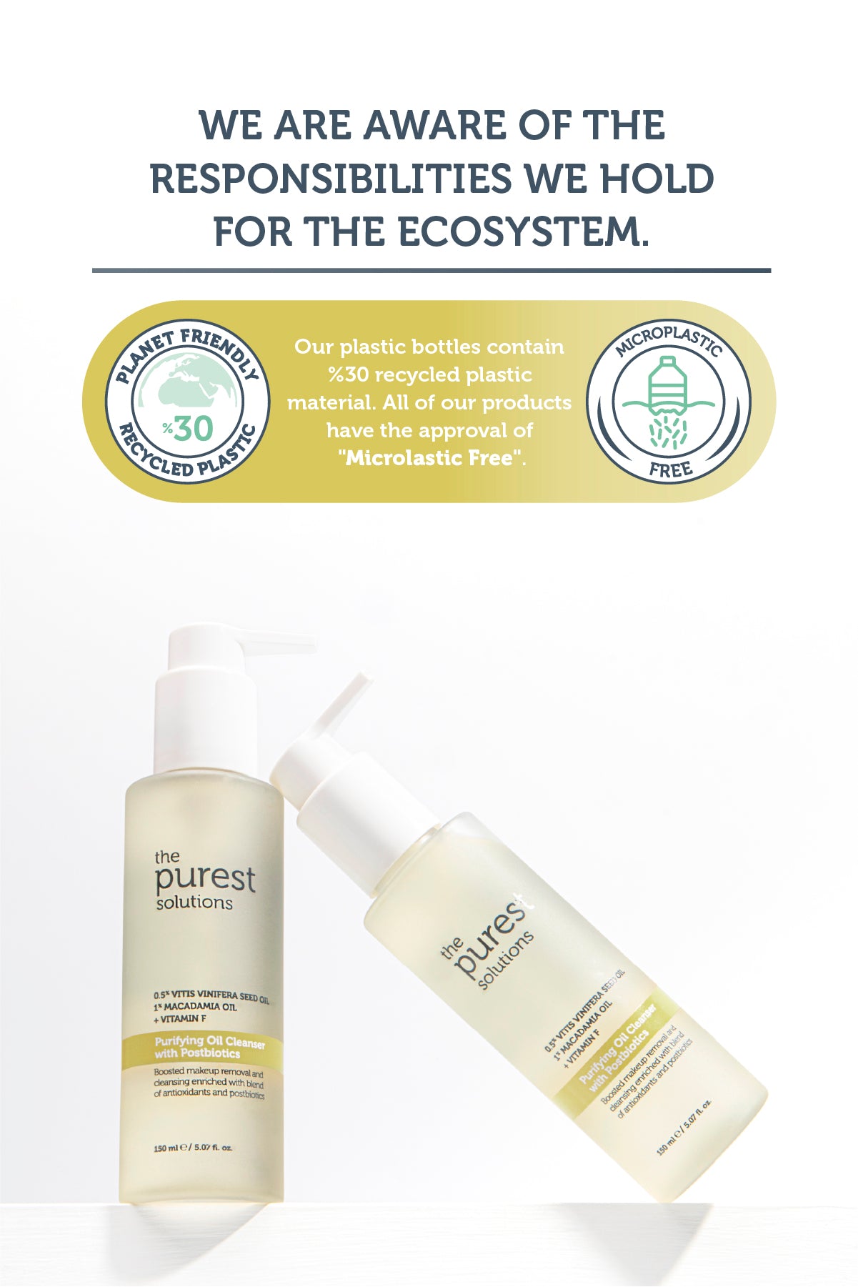 Purifying Oil Cleanser with Postbiotics - 150ml