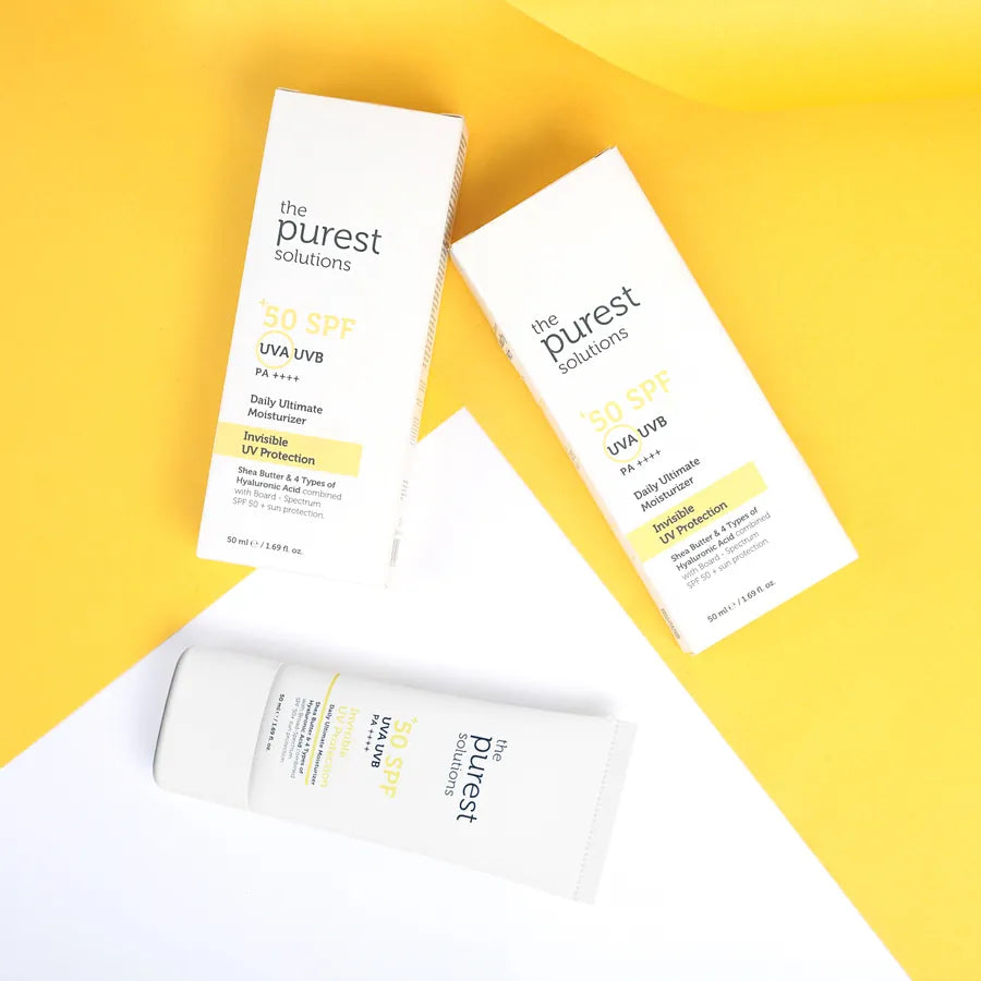 Facial Peeling Serum & UV Protection Skincare Set