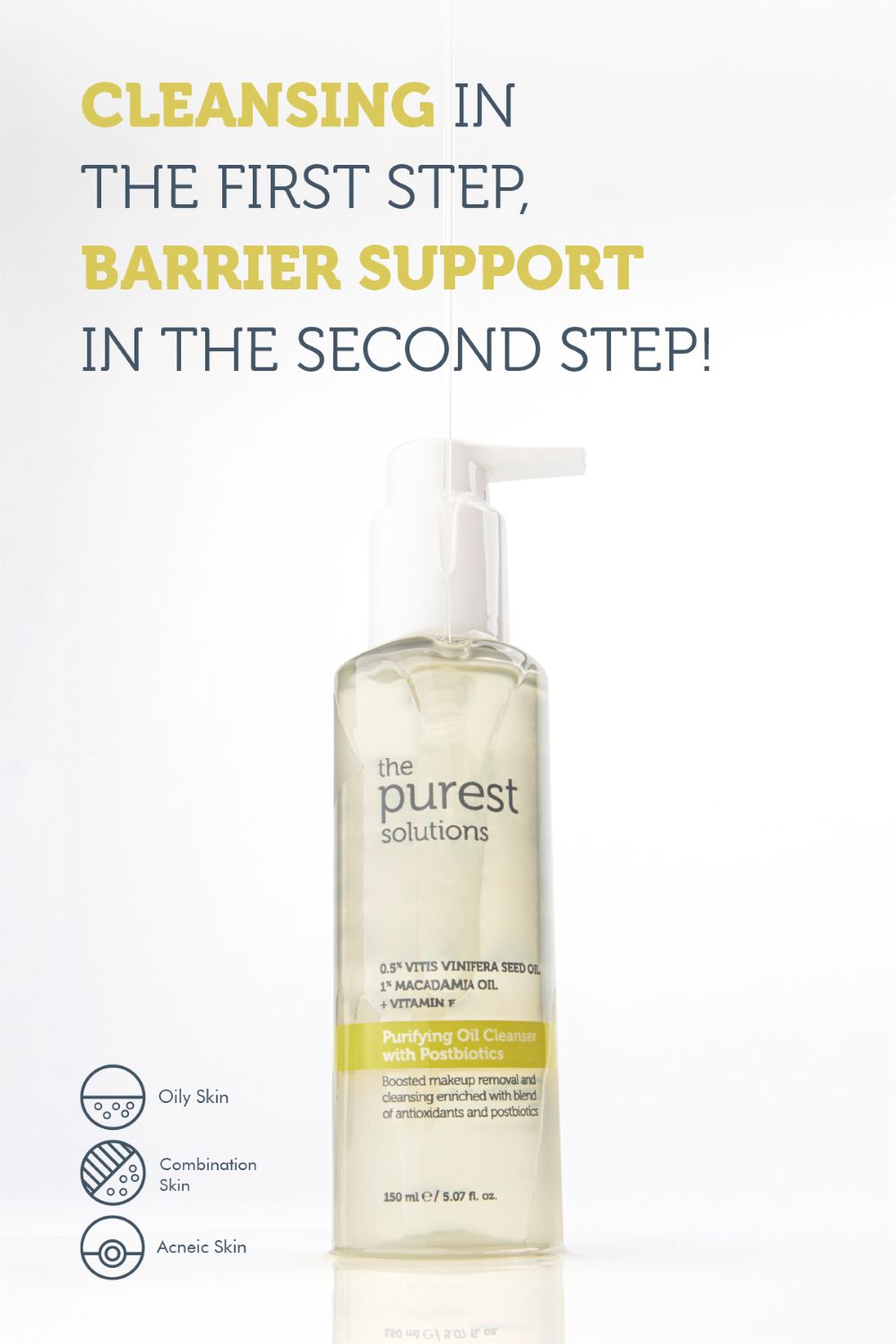 Purifying Oil Cleanser With Postbiotics