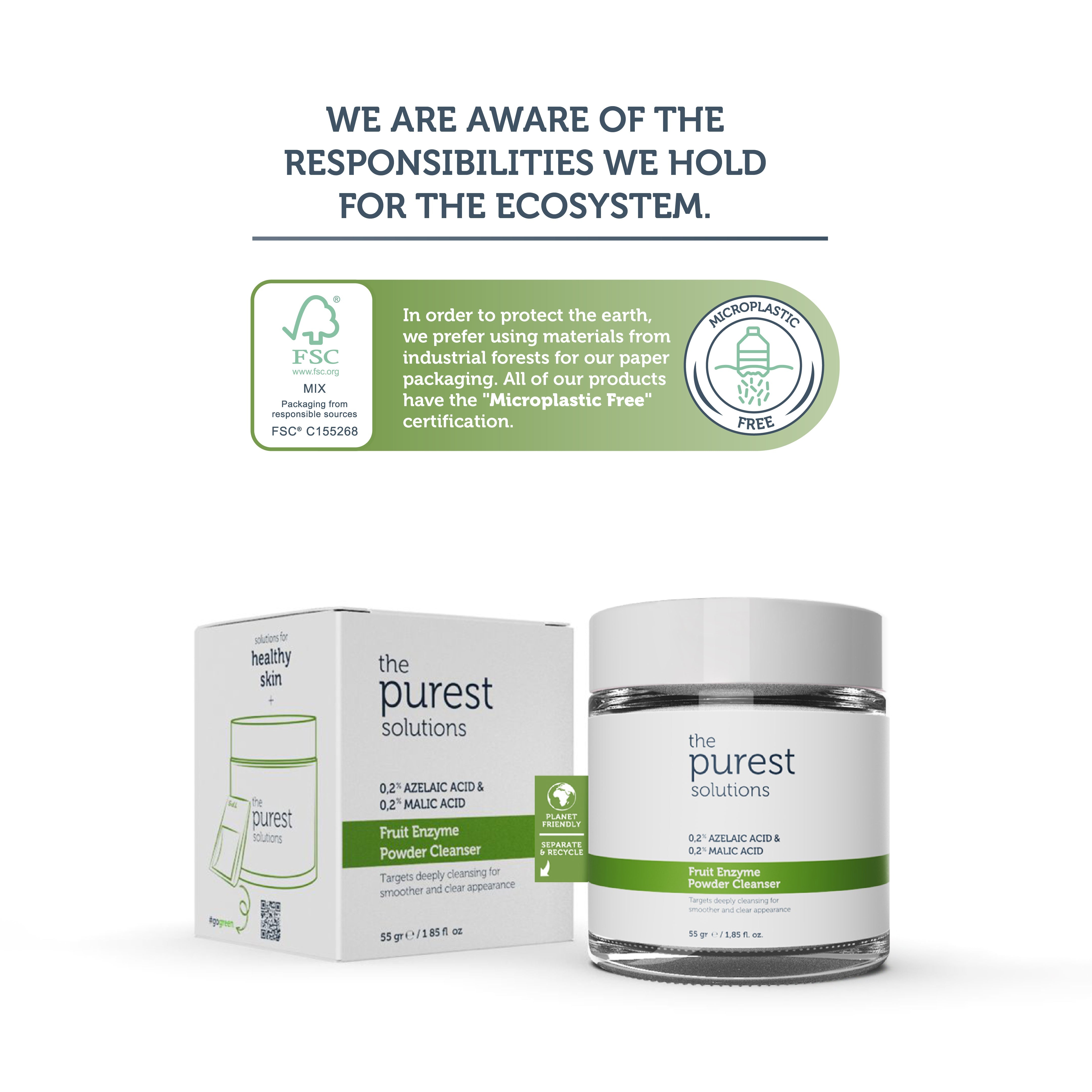Fruit Enzyme Powder Cleanser 55g